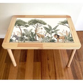 Decal/Stickers Compatible with IKEA Flisat Table Top (Safari) in Kuwait