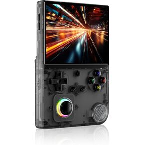 RG40XXV Handheld Game Console 4.0-in 640 * 480 IPS OCA Screen 3200mAh 64Bit System RG 40XXV Black Transparent