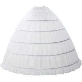 Women’s Petticoat Skirts Tulle Underskirts Chiffon Half Slips Fluffy Ballet Dress