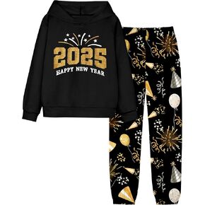 NAPU Boys Clothes Pullover Boys Hoodie Tracksuit, Boys Outfits with Jogging Sweatpants 2 Pieces Boys Sweatsuit Set Size 7-14