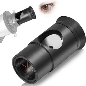 Tydeux 1.25" Metal Collimating Cheshire Eyepiece Without Laser - Long Version - for Newtonian Reflector Telescope