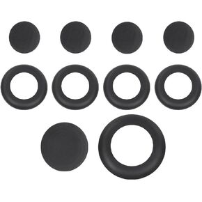 PIT66 5th Wheel Hitch Puck Cover Plug Trim Ring Kit Compatible with Ford F250 F350 F450 F550 Super Duty Trucks 2011-2023 BC3Z-99000A25-A