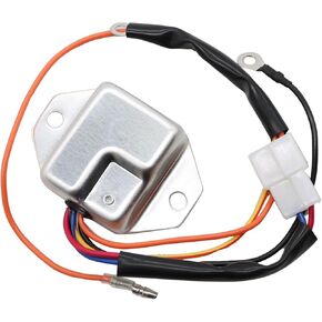 Engine Ignitor Assembly Compatible with 1981-1990 2-Cycle Golf Cart Models Replaces 19627-G1