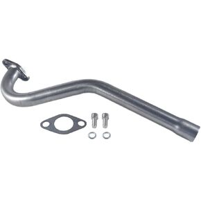 Exhaust Pipe For Coleman CT100U Predator 79cc 98cc 3HP Mini bike Silver