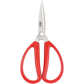 6" Kitchen Shears Original Unlimited Kitchen Scissors All Purpose Dishwasher Safe Ultra Sharp Stainless Steel Kitchen Gadgets Kitchen Shears with Comfortable Handles, Red