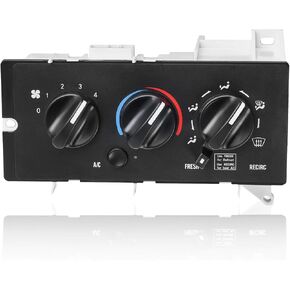 AC Heater Climate Control Switch Compatible with 2001 2002 2003 2004 2005 2006 2007 Mack CH613 CV713 CXN612 CXN613 Climate Control Plate Module with Front Windshield Defog Replaces 7787-880011 3899002