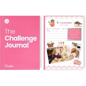 50 Scratch-Off Challenges & Date Ideas, Couples Adventure Book, Memories Scrapbook - Great for Date Night, Romantic Couples Gift for Anniversary, Wedding, Valentine's Day