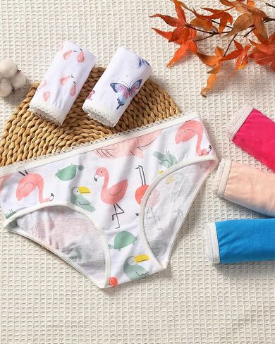 Teen Little Girls' Soft Cotton Underwear Toddler Undies Kids Panties,Breathable Panties Baby Soft Comfort Briefs in Saudi Arabia