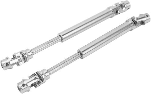 VGEBY RC Front Rear Drive Shafts, Stainless Steel Rustproof RC Crawler Drive Shaft Axle for FMS 1/10 Mashigan Atlas RC Car in Saudi Arabia