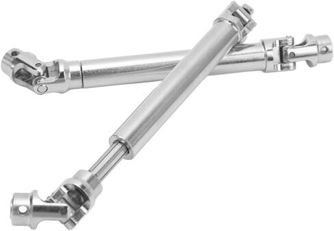 VGEBY RC Front Rear Drive Shafts, Stainless Steel Rustproof RC Crawler Drive Shaft Axle for FMS 1/10 Mashigan Atlas RC Car in Saudi Arabia