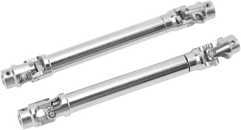 VGEBY RC Front Rear Drive Shafts, Stainless Steel Rustproof RC Crawler Drive Shaft Axle for FMS 1/10 Mashigan Atlas RC Car in Saudi Arabia