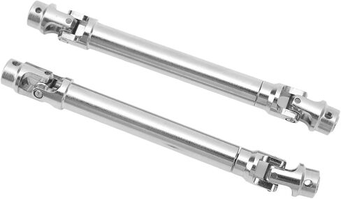 VGEBY RC Front Rear Drive Shafts, Stainless Steel Rustproof RC Crawler Drive Shaft Axle for FMS 1/10 Mashigan Atlas RC Car in Saudi Arabia