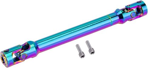 GTRRC Colorful Steel Heavy-Duty Internal Spline Universal Joint Drive Shaft for 1/10 Crawler Axial SCX10 TRX4 90046 AXI03007 Redcat Gen8 VS4-10 LCG Chassis Part (96-143mm) in Saudi Arabia