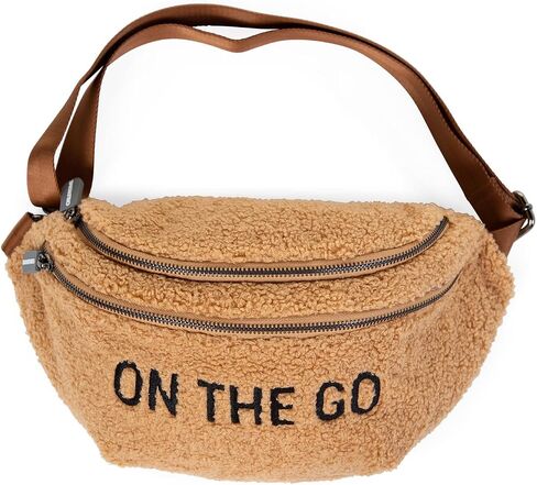 Childhome On The Go Belt Bag, Fanny Pack, Crossbody Bag, Fanny Packs for Women, Belt Bag for Women, Womens Belt Bag, Bags for Women, Mini Bags, Teddy Brown in Kuwait