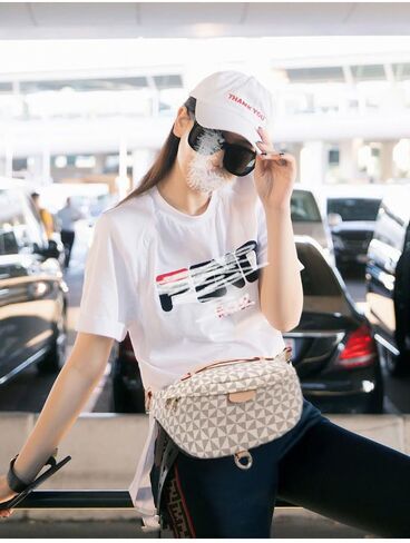 Versatile Women's Designer Fanny Pack - Sling Bag for On-the-Go Style & Travel - Perfect as Crossbody or Chest Bum Bag (Beige) in Saudi Arabia
