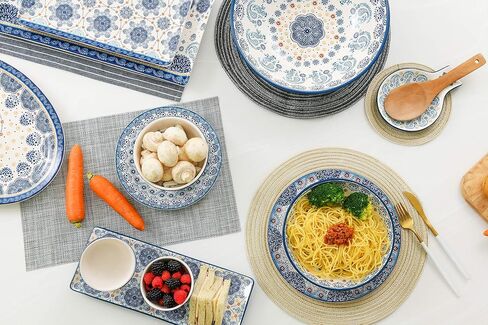 وعاء تقديم من السيراميك من بيكو بلو تالافيرا مقاس 13 بوصة، آمن للاستخدام في الميكروويف وغسالة الأطباق in Kuwait