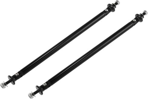 Motoforti 2pcs 200mm 7.87" Splitter Support Rods Adjustable Front Rear Bumper Lip Splitter Strut Rod Tie Support Bars Fit Most Vehicle Black Long-Lasting in Saudi Arabia