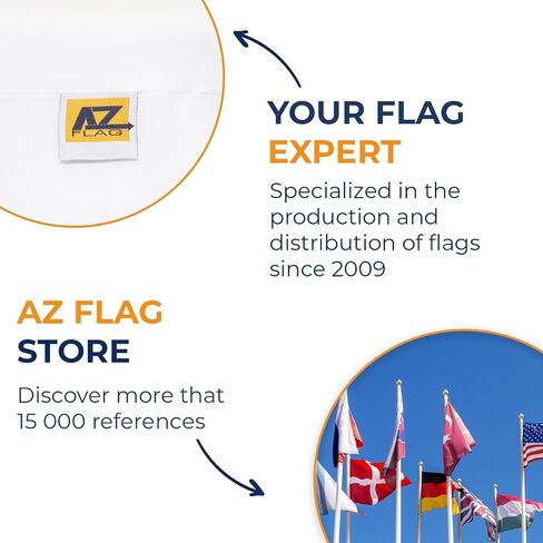 علم أيسلندا AZ FLAG 2x3 قدم، 90x60 سم، بوليستر 100D، درزات مزدوجة، حلقات معدنية in Kuwait