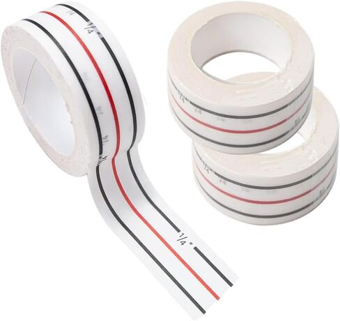 Diagonal Seam Tapes Sewing Basting Tape 2 Rollsfor Stitching Straight Diagonal Seams Instruction Tool in Saudi Arabia