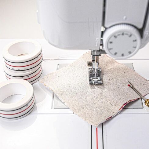 Diagonal Seam Tapes Sewing Basting Tape 2 Rollsfor Stitching Straight Diagonal Seams Instruction Tool in Saudi Arabia