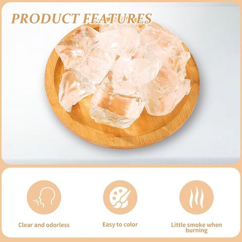 4.4lb Gel Wax for Candle Making, DIY Clear Wax Gel Candle Wax, Handmade Jelly Wax Gel Candle for Candle Making with 50pcs Wicks and 60pcs Candle Wick Stickers(2.2 lb x 2 Bags) in Saudi Arabia