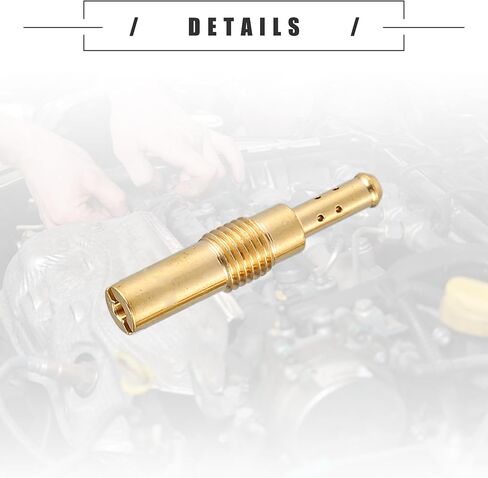 Motoforti Universal Motorcycle Carburator Jets Pilot Jets Nozzles، 32 35 38 40 42 45 48 50 52 55، متينة، معدنية، لون ذهبي، 10 قطع in Saudi Arabia