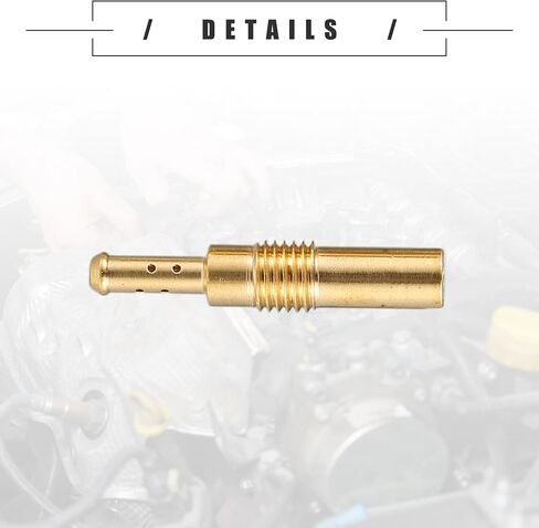 Motoforti Universal Motorcycle Carburator Jets Pilot Jets Nozzles، 32 35 38 40 42 45 48 50 52 55، متينة، معدنية، لون ذهبي، 10 قطع in Saudi Arabia