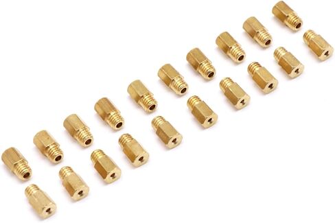 Carburetor Carb Pilot Slow Jet 24pcs/Pack for Mikuni RS34-RS40 TM33 TM36 TM40 TM42 TM45 TM48 HSR42/45/48 HS40 vm26 Cr125r VM28 /486 (A03:#10-#60) in Kuwait