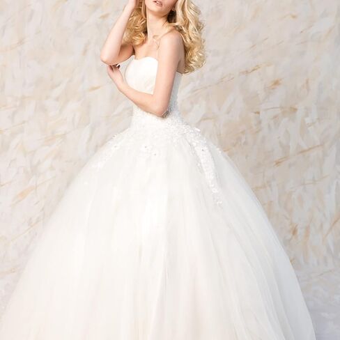Women Crinoline Petticoat A-line Hoop Underskirt Full Slip Skirt Ball Gown Petticoats for Wedding Dress White in Saudi Arabia