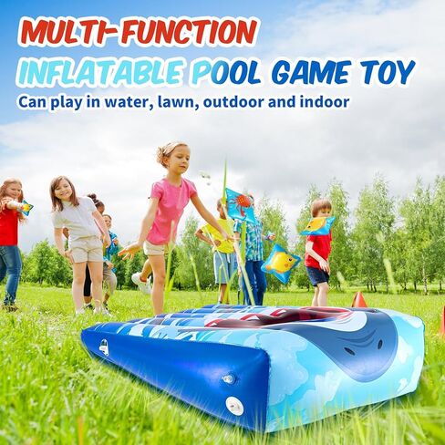 ShinyRelief Cornhole Pool Games ألعاب الكبار ألعاب القرش تحت عنوان ألعاب هاواي الصيفية للبالغين المراهقين والعائلة ألعاب حمام السباحة المائي in Kuwait
