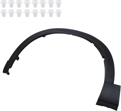 SecosAutoparts Rear Left Side Wheel Fender Molding Trim Compatible with Mazda CX-9 2016-2023# TK48-51-W60H TK4851W60H TK48-51-W60F TK4851W60F Rear Left Wheel Arch Molding in Saudi Arabia