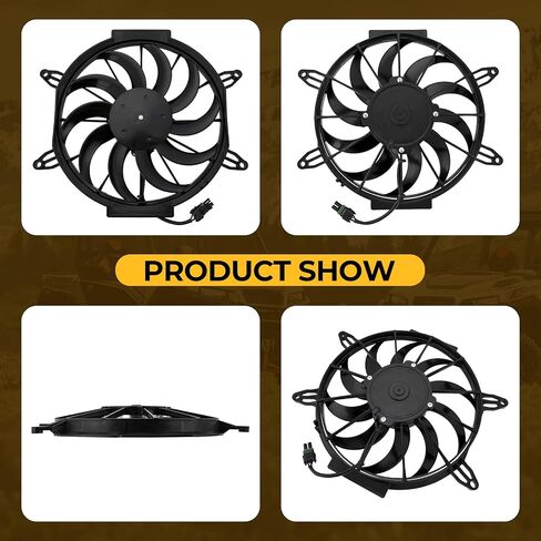 M MATI Radiator Cooling Fan Assy for Polaris Sportsman 500 2005-2011 Sportsman 450 2006-2007 Sportsman 400 2005 2011 ATP 500 2005 2410383 in Saudi Arabia