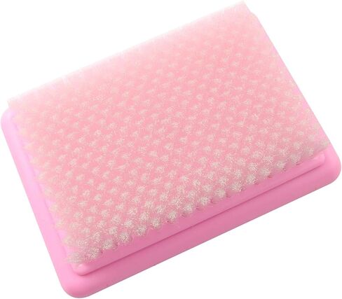 التلبيد حصيرة فرشاة 16x11x4 سنتيمتر كبير البلاستيك الوردي الصوف التلبيد فرشاة التطريز منضدة لتقوم بها بنفسك فرشاة أداة للحرف اليدوية in Kuwait