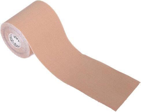 Boob Tape, Instant Breast Lift, Nude Body Tape, 8 Hr Sweatproof Push Up Nipple Tape, Bra and Body Tape (5 Ft Roll) in Saudi Arabia
