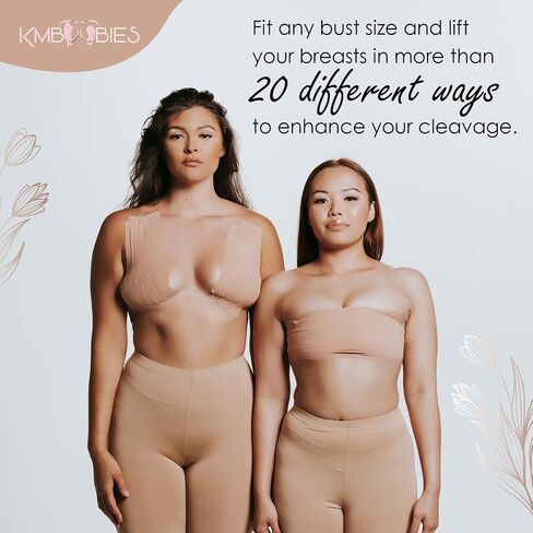 Boob Tape, Instant Breast Lift, Nude Body Tape, 8 Hr Sweatproof Push Up Nipple Tape, Bra and Body Tape (5 Ft Roll) in Saudi Arabia