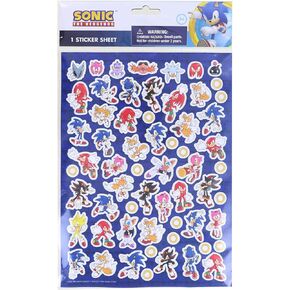 Sonic the Hedgehog Raised Sticker Sheet