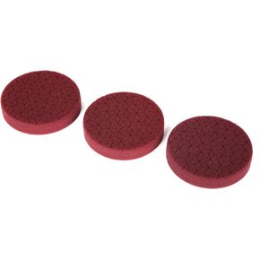 WEN AA1601 6-Inch Coarse-Grit Diamond-Cut Foam Polishing Pads for Heavy Cutting, Three Pack
