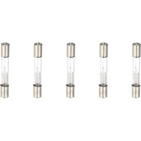 PATIKIL Microwave High Voltage Fuse Tube, 5 Pack 5KV 0.9A 6x40mm Universal Replacement Part for Most Universal Microwave Oven