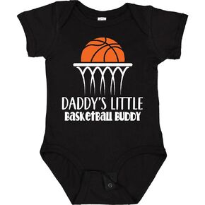 بدلة أطفال من Inktastic Daddys Little Basketball Buddy للأولاد