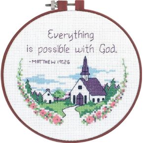 Dimensions Needlecrafts Counted Cross Stitch, Everything is Possible