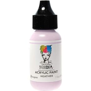 Ranger Dina Wakley Media Acrylic Paint 1oz-Heather