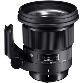 Sigma 259956 105mm f/1.4-16 Standard Fixed Prime Camera Lens, Black for Sigma Mount
