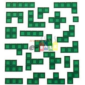 Game Replacement Parts ~ 21 GREEN PIECES