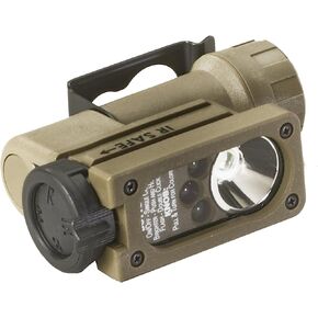 Streamlight 14122 Sidewinder 55-Lumen Compact Aviation Flashlight with LEDs, CR123A Lithium Battery, Coyote