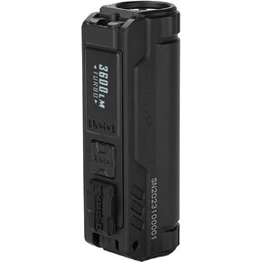 IMALENT BL50 Rechargeable EDC Flashlight 3600 Lumens, UV Light and White LED, High Lumens Portable Flashlights Dual Light Source Pocket Lights for Emergency and Camping (Grey)