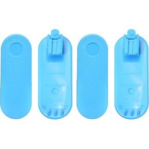 PMLN7438AR Belt Clip for Talkabout Motorola Walkie Talkie T100 T200 T210 T260 T265 T270 T470 T475 T80 T800 Two Way Radio (Pack of 4 Blue)