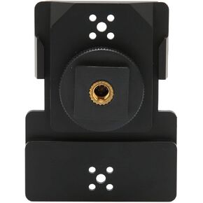 Camera Hot Shoe Mount Camera Hot Shoe Mount Adapter, High Strength Thick ABS Camera Hot Shoe Mount for EW 100 300 500 G1 G2 G3 G4, Stable Camcorders Shoe Mount Adapter