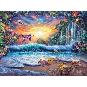 Ceaco - Foil Puzzle - Rainbow Cave - 500 Piece Jigsaw Puzzle