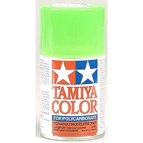 Tamiya America, Inc Polycarbonate PS-28 Fluorescent Green, Spray 100ml, TAM86028
