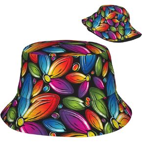Vintage Bucket Hats for Women Summer Sun Beach Travel Outdoor Fishing Cap Unisex Men Bucket Hat